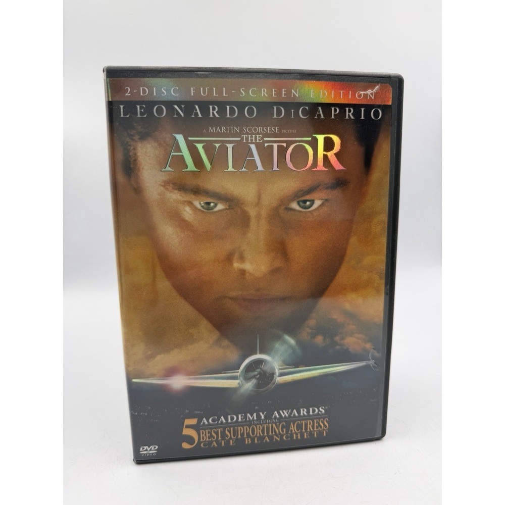 The Aviator DVD 2004 2-Disc Widescreen Edition Leonardo DiCaprio VERY GOOD